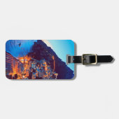 ldp POSITANO Amalfi Küste - Sonnenuntergang durch  Gepäckanhänger (Vorderseite horizontal)