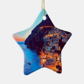 ldp POSITANO Amalfi Küste - Sonnenuntergang durch  Keramik Ornament (Rechts)