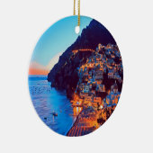 ldp POSITANO Amalfi Küste - Sonnenuntergang durch Keramik Ornament (Rechts)