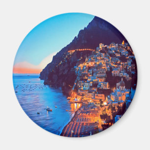 ldp POSITANO Amalfi Küste - Sonnenuntergang durch  Magnet
