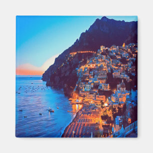ldp POSITANO Amalfi Küste - Sonnenuntergang durch Magnet