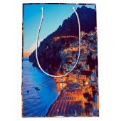 ldp POSITANO Amalfi Küste - Sonnenuntergang durch Mittlere Geschenktüte (Vorderseite)