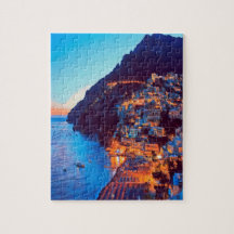 ldp POSITANO Amalfi Küste - Sonnenuntergang durch