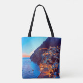 ldp POSITANO Amalfi Küste - Sonnenuntergang durch Tasche (Rückseite)