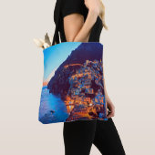 ldp POSITANO Amalfi Küste - Sonnenuntergang durch Tasche (Von Nahem)