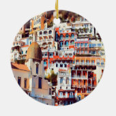ldp POSITANO - Stadt - Kirche Santa Maria Assunta Keramik Ornament (Hinten)