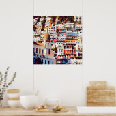 ldp POSITANO - Stadt - Kirche Santa Maria Assunta Poster (Küche)