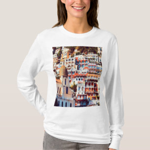 ldp POSITANO - Stadt - Kirche Santa Maria Assunta  T-Shirt