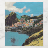 ldp QUINTA DO LORDE - Madeira - Weinetikett (Einzelnes Label)