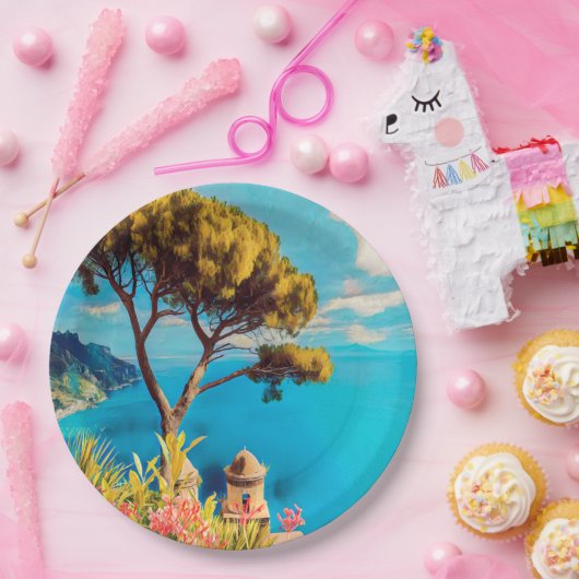 ldp RAVELLO - Der Garten der Villa Rufolo Pappteller (Party)