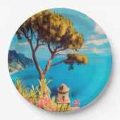 ldp RAVELLO - Der Garten der Villa Rufolo Pappteller (Vorderseite)