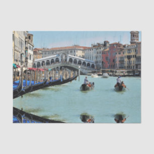 ldp RIALTO BRIDGE - Venedig - Canal Grande Seidenpapier