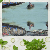 ldp RIALTO BRIDGE - Venedig - Kanal Grande Geschirrtuch (Gefaltet)