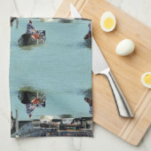 ldp RIALTO BRIDGE - Venedig - Kanal Grande Geschirrtuch (Viertel Falte)