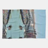 ldp RIALTO BRIDGE - Venedig - Kanal Grande Geschirrtuch (Horizontal)