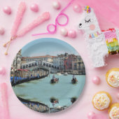 ldp RIALTO BRIDGE - Venedig - Kanal Grande Pappteller (Party)