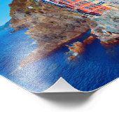 ldp RIOMAGGIORE - Cinque Terre - Fotodruck (Ecke)