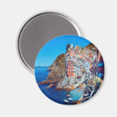 ldp RIOMAGGIORE - Cinque Terre - Magnet (Vorderseite/Rückseite)