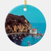 ldp SANTA CATALINA INSEL - Hafen - Keramik Ornament (Vorne)