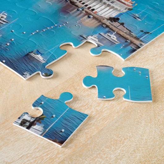 ldp SANTA CATALINA INSEL - Hafen - Puzzle (Seite)