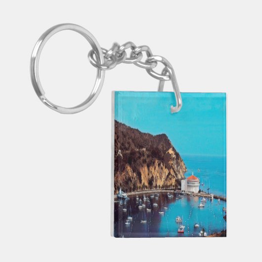 ldp SANTA CATALINA INSEL - Hafen - Schlüsselanhänger (Vorderseite links)