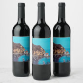 ldp SANTA CATALINA INSEL - Hafen - Weinetikett (Flaschen)