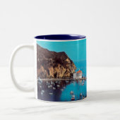ldp SANTA CATALINA INSEL - Hafen - Zweifarbige Tasse (Links)