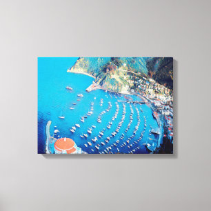 ldp SANTA CATALINA Island - Kalifornien - Hafen Leinwanddruck