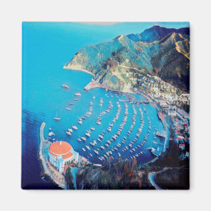 ldp SANTA CATALINA Island - Kalifornien - Hafen Magnet