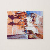 ldp SANTORINI - Donkey trail - Fira - Puzzle (Horizontal)