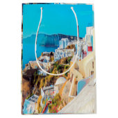 ldp SANTORINI - Panorama - Mittlere Geschenktüte (Vorderseite)