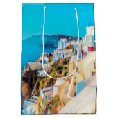 ldp SANTORINI - Panorama - Mittlere Geschenktüte (Rückseite)