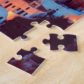 ldp SANTORINI - Panorama - nach Nacht - Puzzle (Seite)