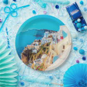 ldp SANTORINI - Panorama - Pappteller (Party)