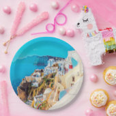 ldp SANTORINI - Panorama - Pappteller (Party)