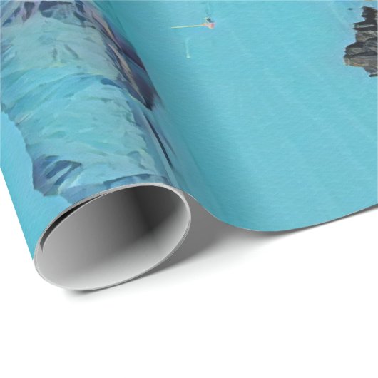 ldp SANTORINI - view - Geschenkpapier (Rolleneckpunkt)