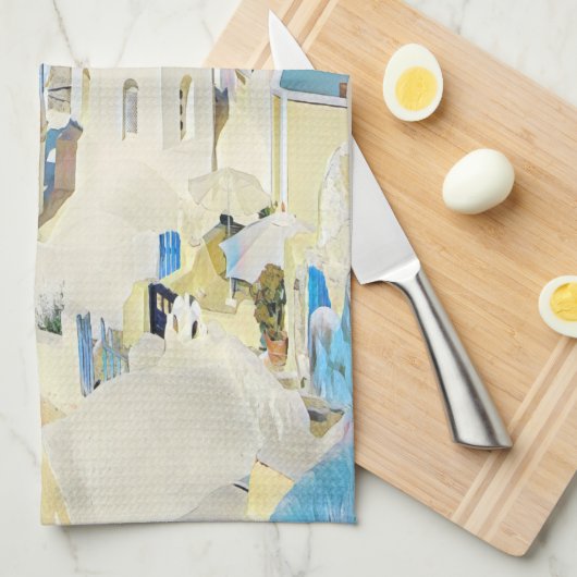 ldp SANTORINI - view - Geschirrtuch (Viertel Falte)