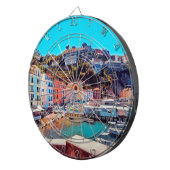ldp SORRENTO - Panorama - Strand - Dartscheibe (Vorderseite rechts)