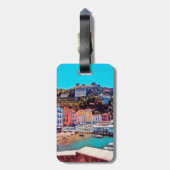 ldp SORRENTO - Panorama - Strand - Gepäckanhänger (Rückseite vertikal)