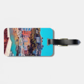 ldp SORRENTO - Panorama - Strand - Gepäckanhänger (Rückseite horizontal)