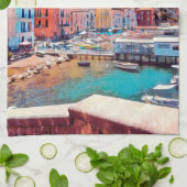 ldp SORRENTO - Panorama - Strand - Geschirrtuch (Gefaltet)