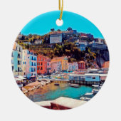 ldp SORRENTO - Panorama - Strand - Keramik Ornament (Vorne)