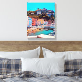 ldp SORRENTO - Panorama - Strand - Leinwanddruck (Insitu (Schlafzimmer))