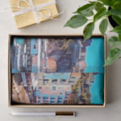 ldp SORRENTO - Panorama - Strand - Seidenpapier (Geschenk)