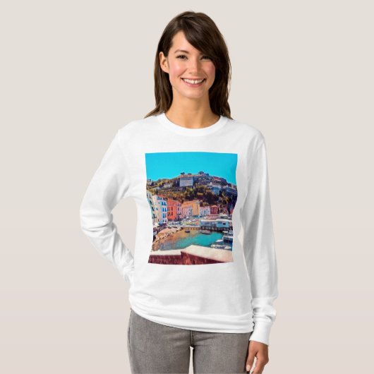 ldp SORRENTO - Panorama - Strand - T-Shirt (Vorne ganz)