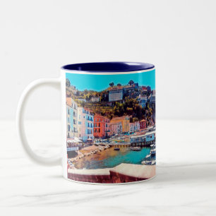ldp SORRENTO - Panorama - Strand - Zweifarbige Tasse