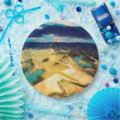 ldp TUSCANY - Toskana - Landschaft - Pappteller (Party)