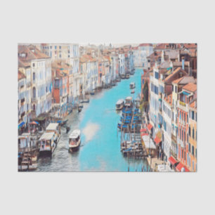 ldp VENICE - Aussicht auf den Canale Grande von Ri Seidenpapier