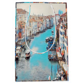 ldp VENICE - Blick auf den Canale Grande von Rialt Mittlere Geschenktüte (Vorderseite)