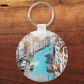 ldp VENICE - Blick auf den Canale Grande von Rialt Schlüsselanhänger (Vorderseite)